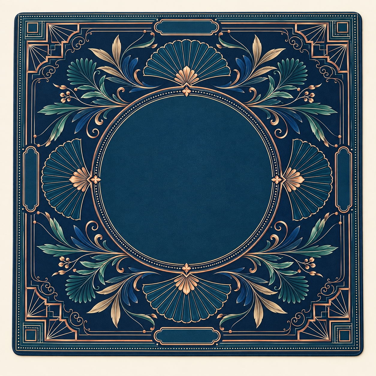 Deco Nights mahjong mat