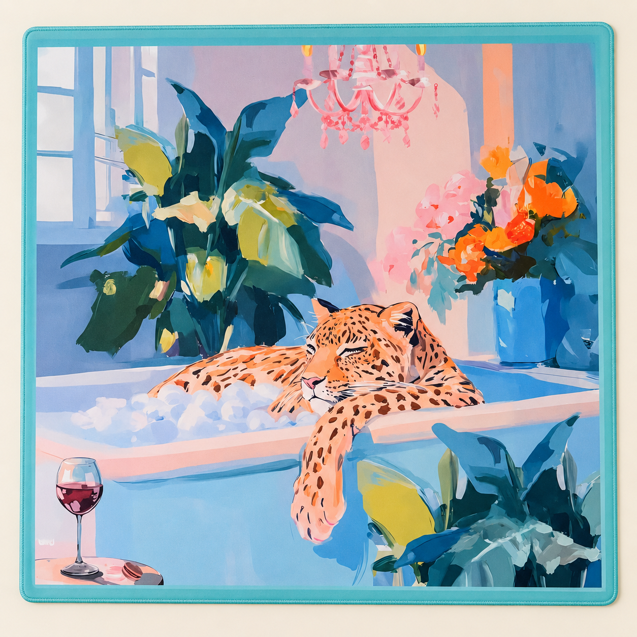 Palm Springs mahjong mat